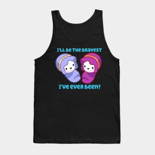 Brave Mom of Twin Girls Tank Top